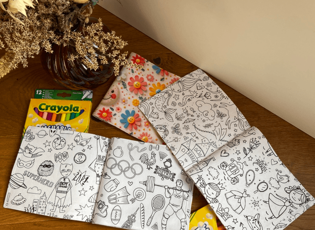 Cahier de coloriage lavable